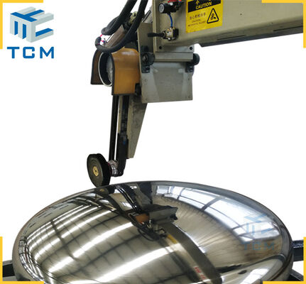 Steel dishes grinding machine lid automatic polishing machine